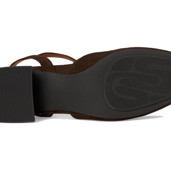 Lucinda Block Heel Chocolate Suede Pump by Gentle Souls for Kenneth Cole - Picture 7 of 7